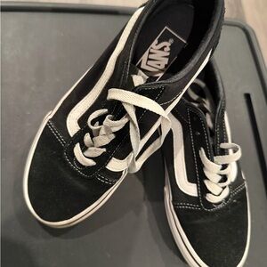 Vans Classic Black and White Shoes